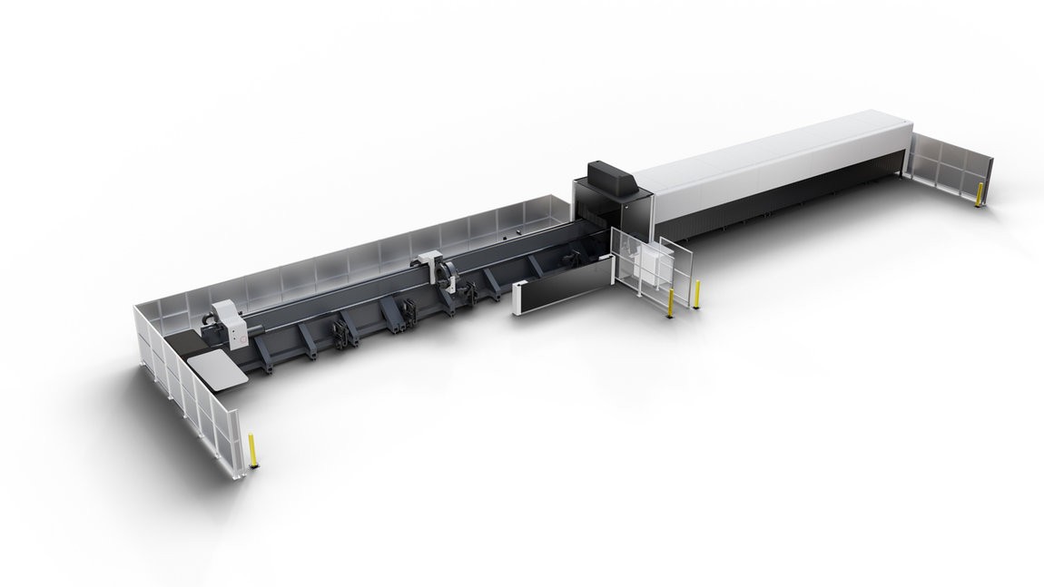 Bodor N series three chuck tube laser cutter
