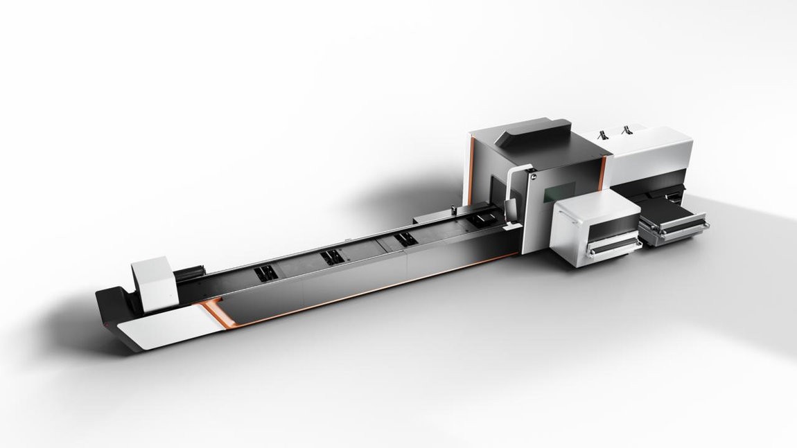 Bodor T series classic dual chuck tube laser cutting machine