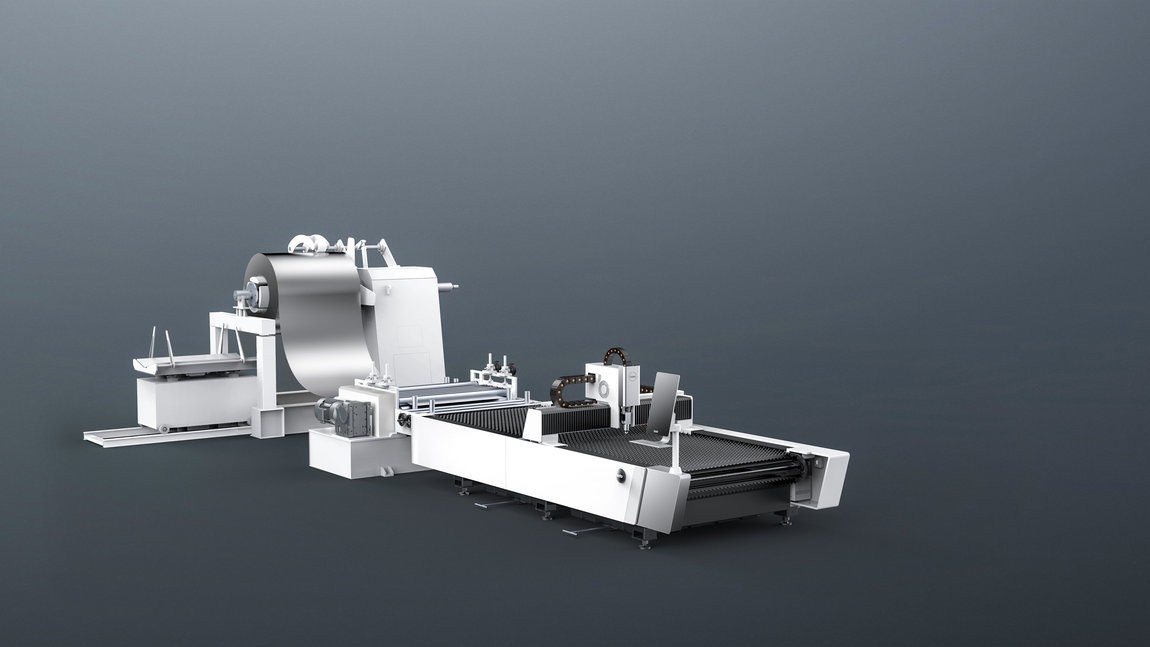 Ro series-rolled metal laser cutting machine